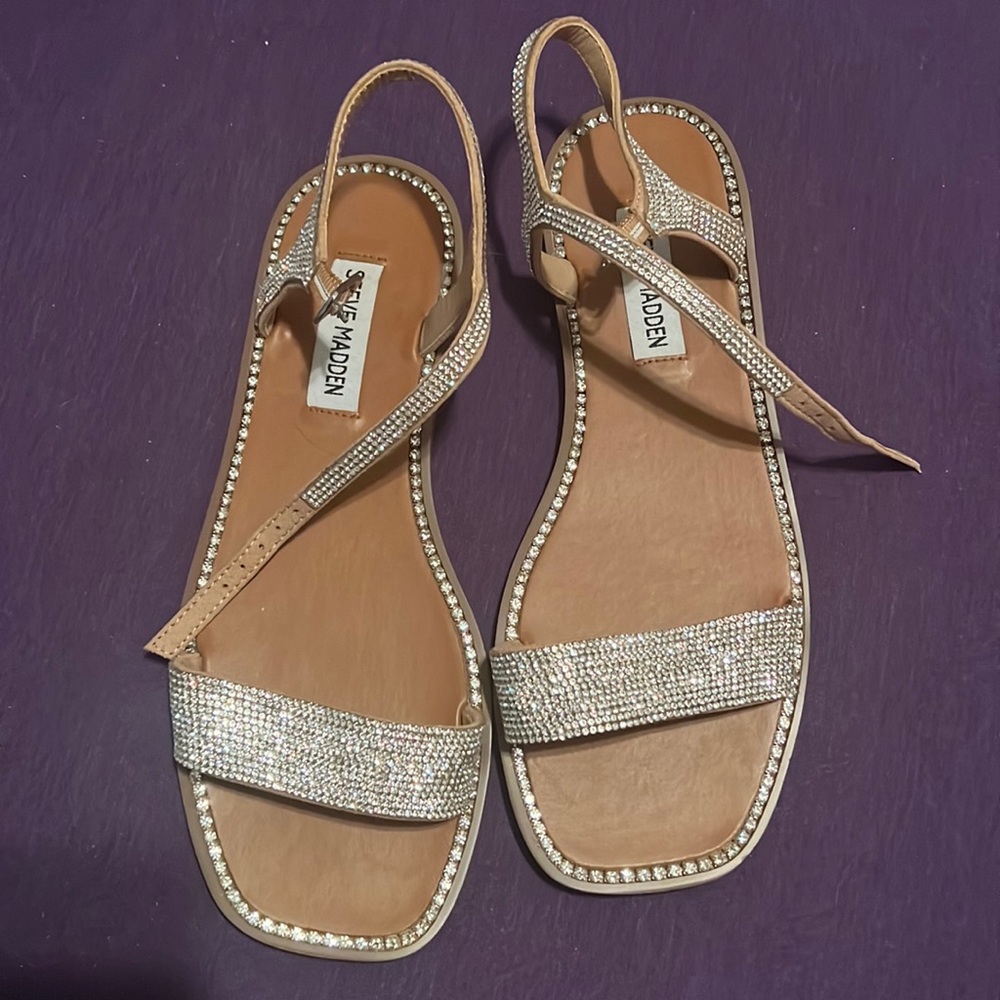 Bling Steve Madden sandals